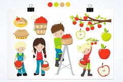 Apple Time Fun graphics and illustrations Product Image 2