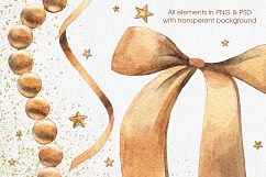 Golden Bows, Ribbons &amp; Beads Product Image 4