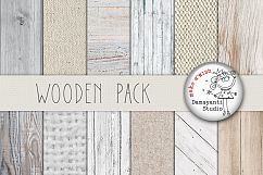 Wood digital paper, wood background, white wood texture, rustic wood, wood scrapbook paper and burlap papers, planner sticker, white wood Product Image 1