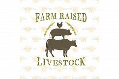 Farm Raised Livestock svg Product Image 2