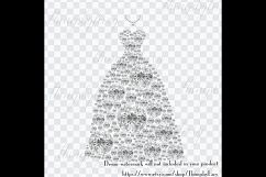 100 Diamond Bridal Dress Clip Arts, Diamond Wedding Gowns Product Image 5