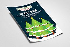 Happy Christmas Flyer Template Product Image 3