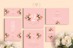 Peach Wedding Set Product Image 1