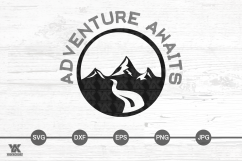 Adventure Awaits SVG Product Image 1