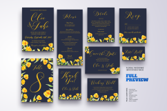 Floral Wedding Invitation Set Vol.2 Product Image 2