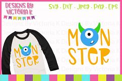 Monster, Halloween, SVG, DXF, PNG Product Image 1