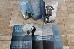 8.5x14&quot; Five-panel accordion mockups Product Image 8