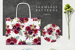 Animals and watercolor flowers Product Image 10