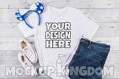 Unisex Crew Neck Shirt Mockup, Bella Canvas Mockup Product Image 1