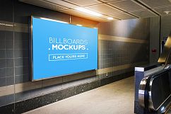 Subway Billboards Mockups Vol.5 Product Image 1