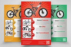 Bicycle Shop Promotion Flyer Template Product Image 1