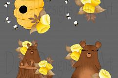 Bee a bear clipart Product Image 3