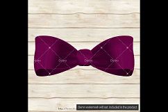 100 Transparent Velvet Bow Tie Clip Arts, Groom, Father Day Product Image 3