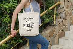 Canvas Tote Bag Mockups Pack Vol.2 Product Image 12