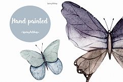 Spring watercolor butterfly Watercolor clipart illustration Product Image 6