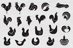 Stylized animals, birds and insects. Product Image 6