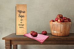 Farmhouse Style Sign Mockup Set of 3 Product Image 4