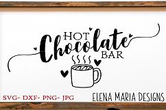 Hot Chocolate Bar SVG Product Image 1