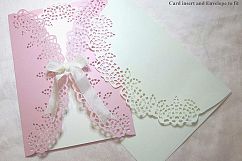 Filigree look gate fold card  Product Image 1