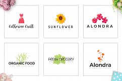 70 Elegant Floral Logo Bundle Product Image 7