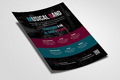 Musical Band Concert Flyer Template Product Image 3