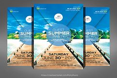 Bright Summer Party Flyer Product Image 1