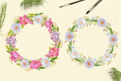 Floral Design Pack (watercolor &amp; pastel) Product Image 10
