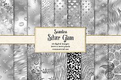 Silver Glam Textures Product Image 1
