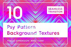 10 Psy Pattern Background Textures Product Image 1