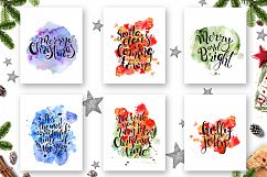 Christmas quotes. Hand lettering DIY Product Image 3