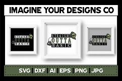 Straight Outta Basic Training SVG Product Image 2