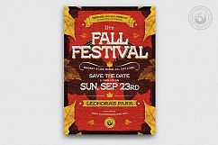 Fall Festival Flyer Template V2 Product Image 1