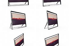 Samsung S9 Series UHD TV Mockup Product Image 2