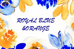 Autumn Watercolor Flowers Clipart Product Image 3