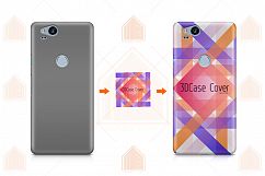Google Pixel 2 3D Case Design Mockup Back View Product Image 2