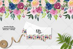 Watercolor flowers clip art - Grace Product Image 5