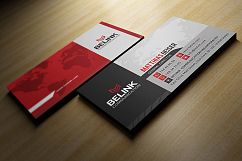 Red Corporate Business Card Product Image 1