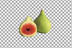 Watercolor Fig clip art pack,common fig leaves, fig fruit Product Image 24