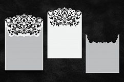 Bundle big set wedding invitations svg laser cut templates Product Image 12