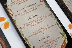 Autumn Floral Wedding Invitation Suite Product Image 7