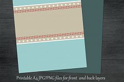Tunnel card Merry Christmas. Multiple machine formats. Product Image 5