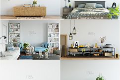 Wall &amp; Frames Mockup - Bundle Vol. 2 Product Image 2