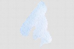 Wildflower burgundy Brugmansia PNG watercolor set Product Image 3