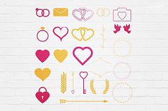 Wedding Stamp Vector Badges Logos Product Image 4