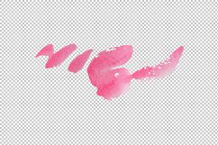 Crimson Peonies PNG watercolor set Product Image 6