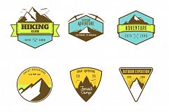 18 Vintage Mountain Badges Product Image 2