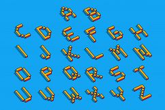 Isometric Alphabets Product Image 1