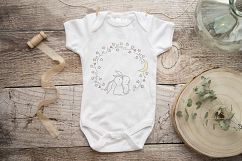 Onsie, Infant bodysuit Mockup Product Image 3