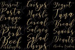Food Word Art Clipart Product Image 4