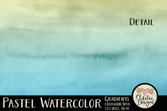Watercolor Background Textures - Pastel Gradient Papers Product Image 4